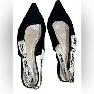 Dior J’adior ballet flats. Size 38.5. Black